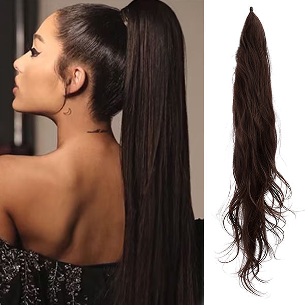 Leah™ Doppelte Stil Pferdeschwanz für Volumen