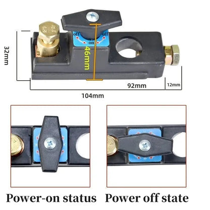 Batterie-Trennschalter - Batterie schützen & Entladung verhindern