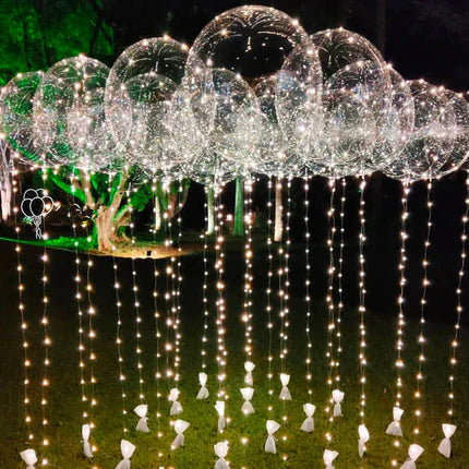 Wiederverwendbare LED-Luftballons zur Beleuchtung Ihrer Partys (X10)