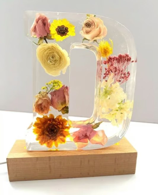 FloraGlow™ | Handgemachte florale Nachtlampe für eine traumhafte Atmosphäre