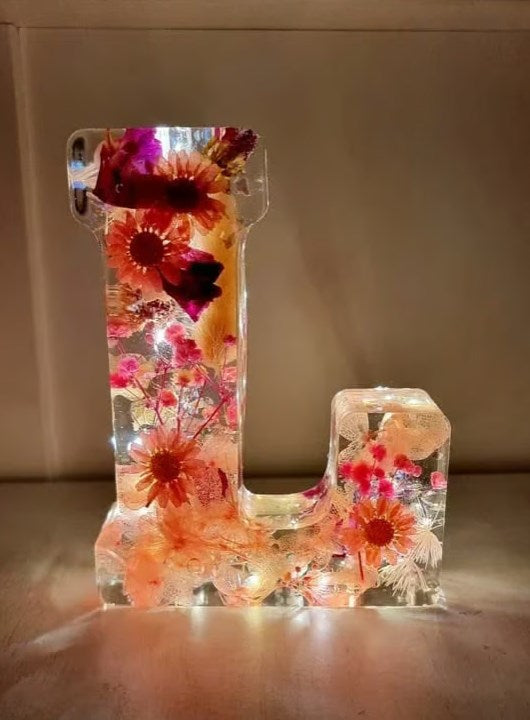 FloraGlow™ | Handgemachte florale Nachtlampe für eine traumhafte Atmosphäre