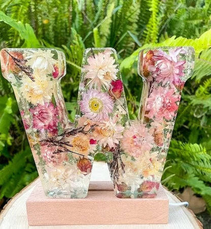 FloraGlow™ | Handgemachte florale Nachtlampe für eine traumhafte Atmosphäre