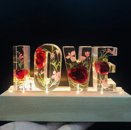 FloraGlow™ | Handgemachte florale Nachtlampe für eine traumhafte Atmosphäre