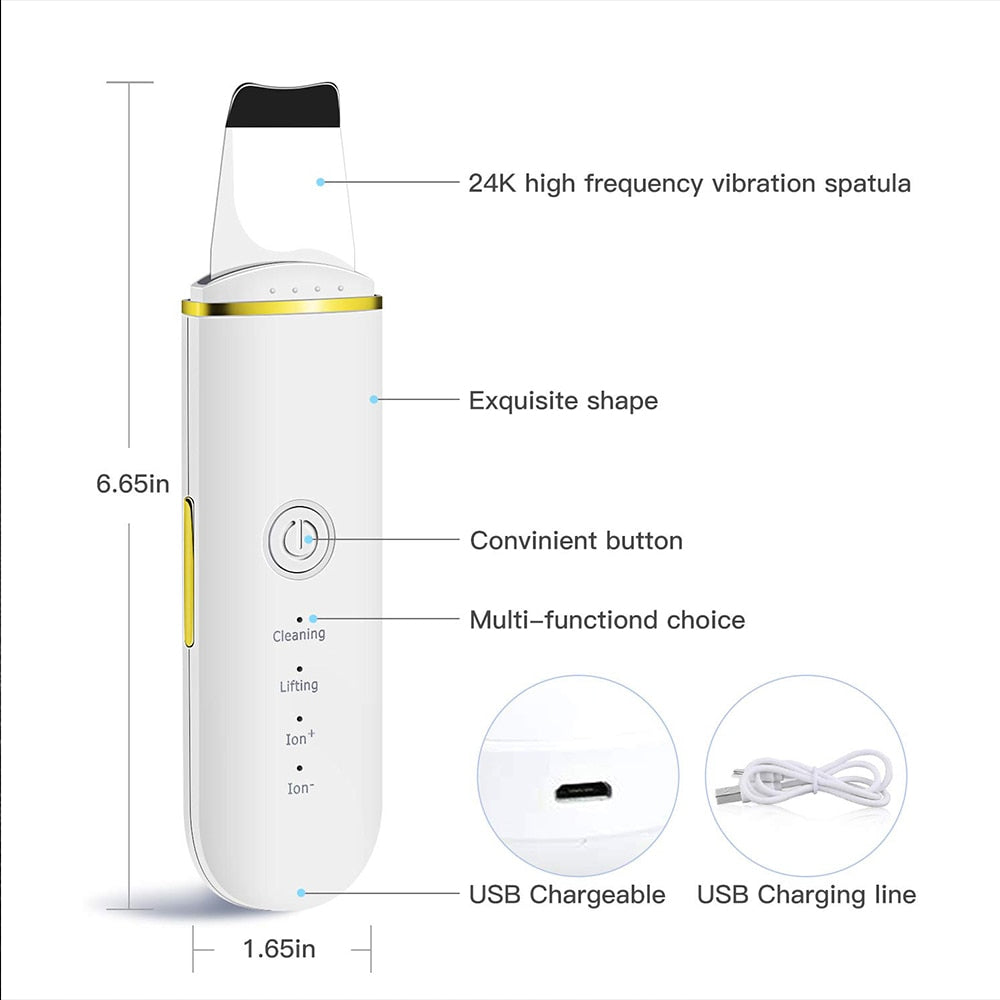 SkinPulse™ - Professionelle Ultraschall-Hautreinigungsgerät
