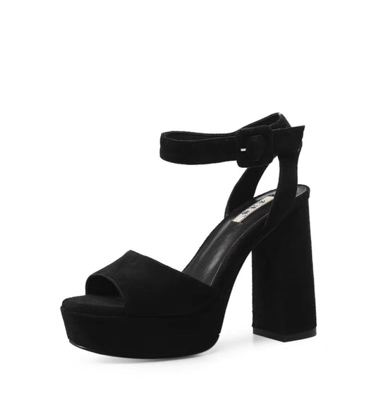 Olivia | Elegante High Heel Sandalen mit Knöchelriemen