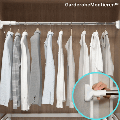 GarderobeMontieren™ Wandmontierter Kleiderbügel