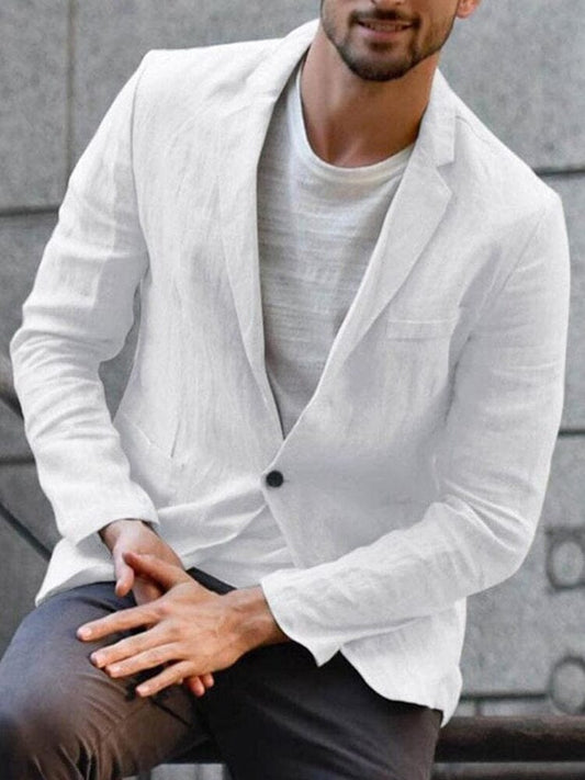 Eden | Lässiger Blazer aus weicher Baumwolle