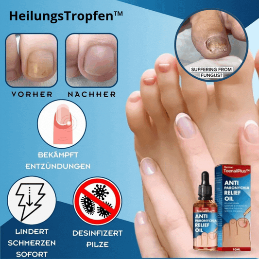 HeilungsTropfen™ Beschädigte Nägel in 4 Wochen wiederherstellen