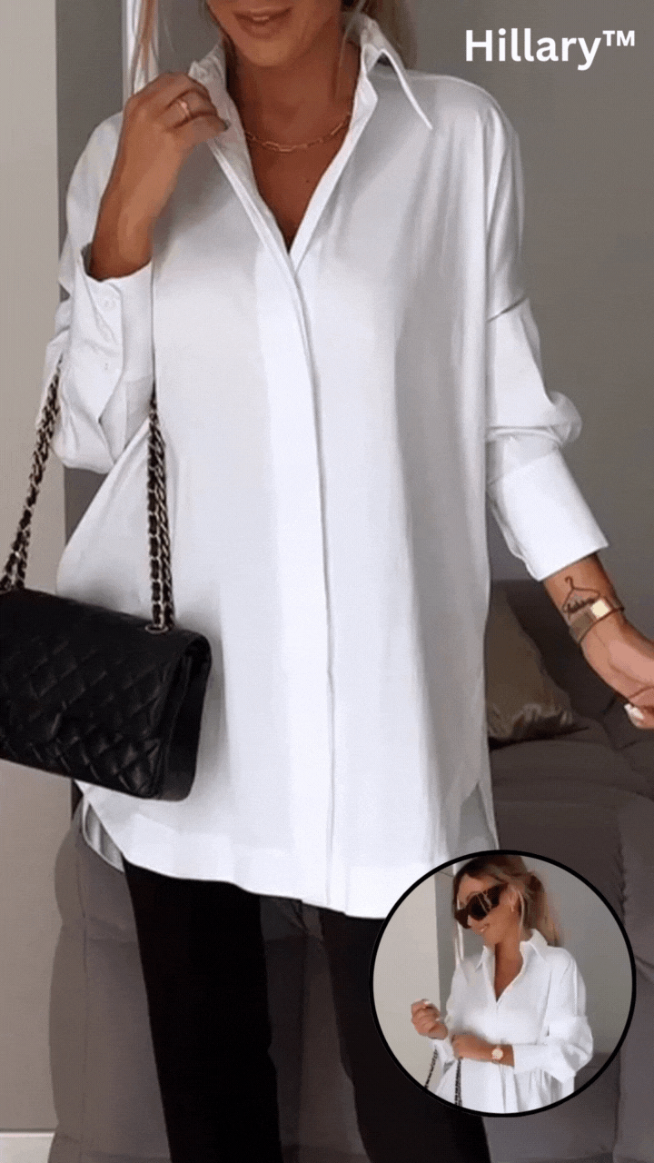 Lange Polo-Bluse
