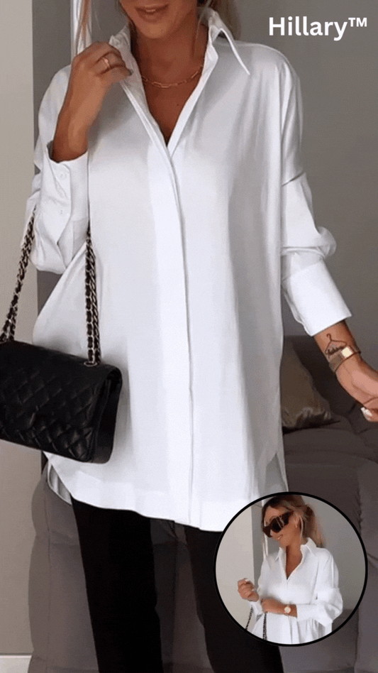 Lange Polo-Bluse