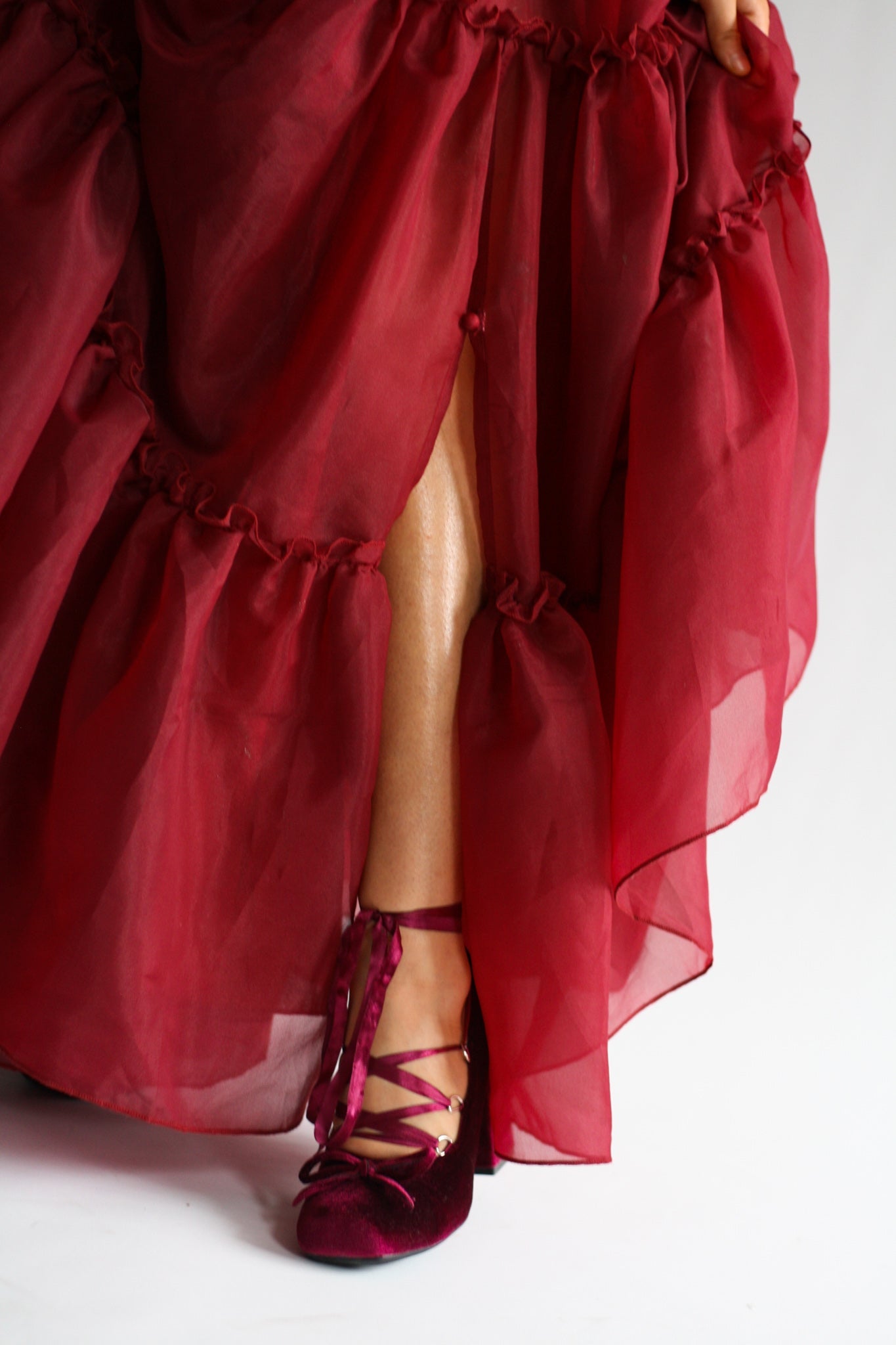 Siena Kleid in leuchtendem Scharlachrot