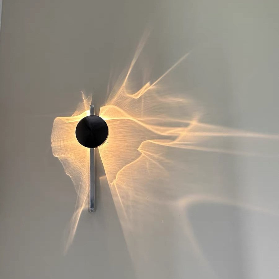 Ripple Rotierende Ambient Wandleuchte für das Schlafzimmer