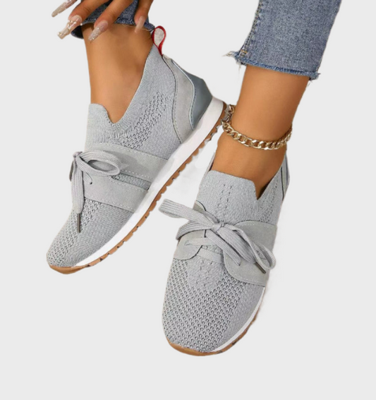 Juvy | Flache Damenschuhe aus atmungsaktivem Mesh für den täglichen Gebrauch