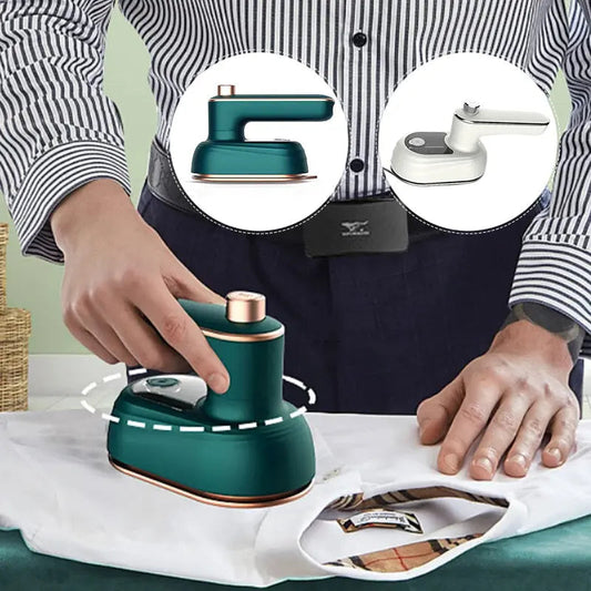 Kompakter 2-in-1 Mini-Dampfbügler für müheloses Bügeln