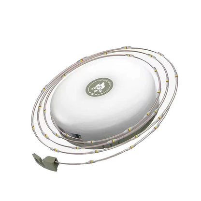 4-in-1 Campinglampe mit USB – Lichterkette, Laterne & Powerbank für Outdoor-Abenteuer