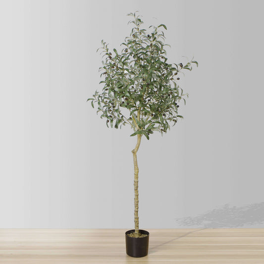 Oli künstlicher Olivenbaum im Topf (verschiedene Größen)