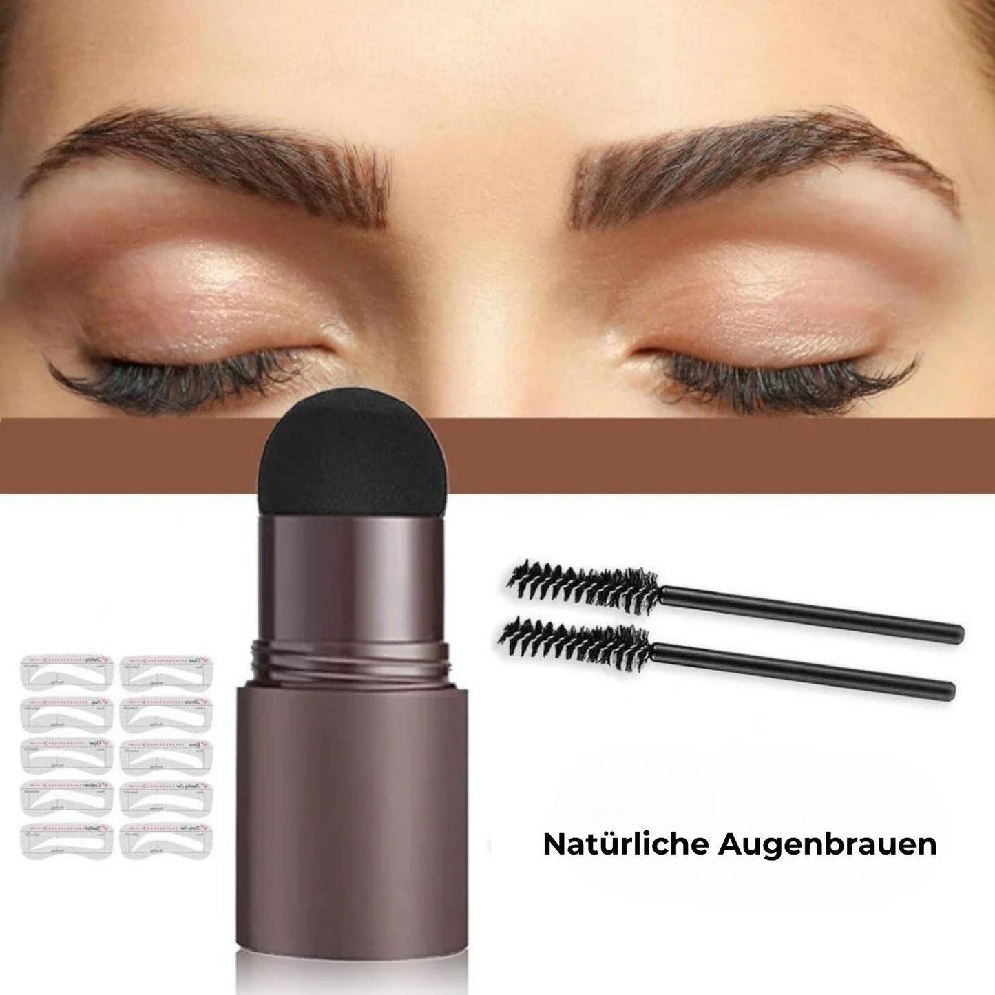 BrowStamp™ - Augenbrauenstempel-Styling-Set