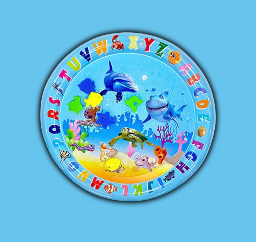 Fesselnde Wasser-Spielmatte