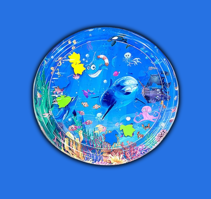 Fesselnde Wasser-Spielmatte