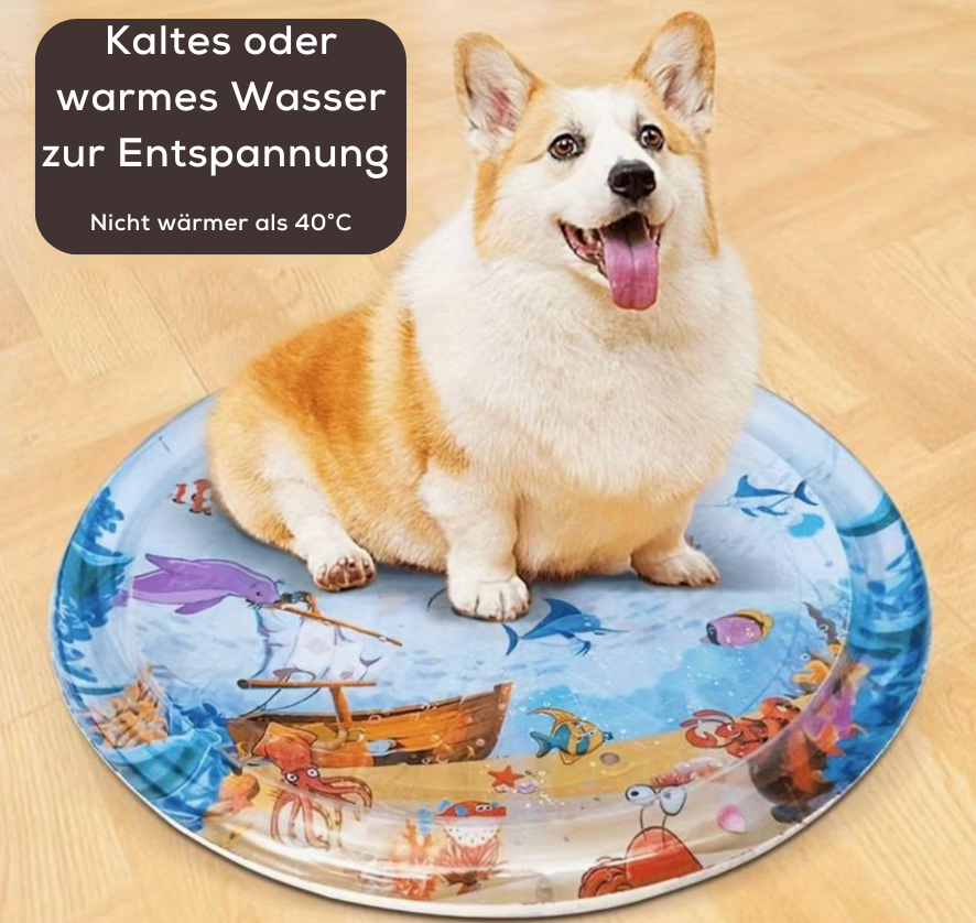 Fesselnde Wasser-Spielmatte