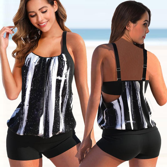 Zanda's | Zweifarbiges Tankini-Set