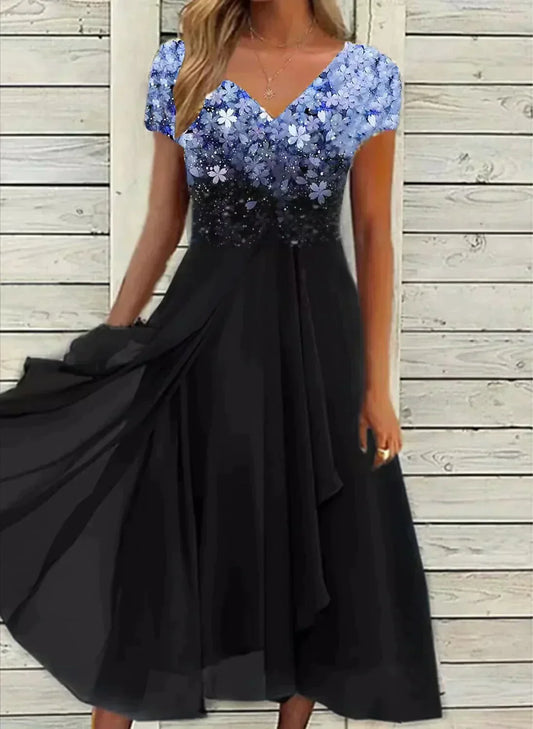 Adriyal | Damen Chiffon Kleid