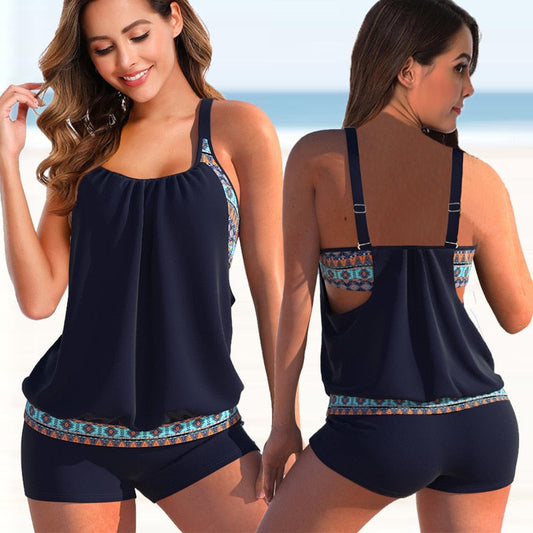 Mara | Zweifarbiges Tankini-Set