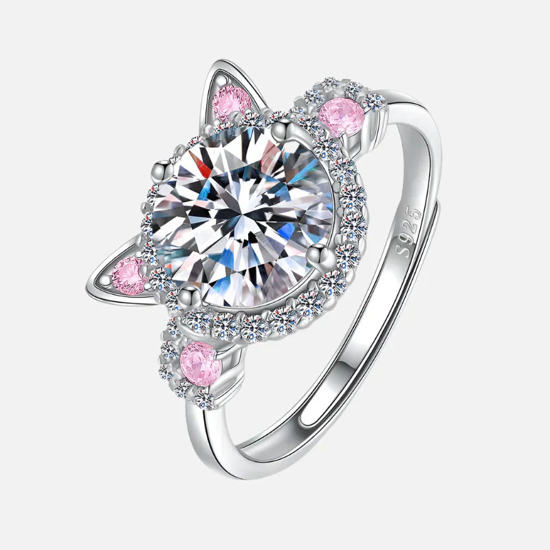 MINA – Verstellbarer Katzenohren-Ring