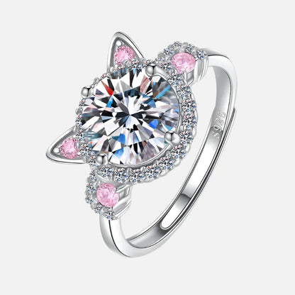 MINA – Verstellbarer Katzenohren-Ring