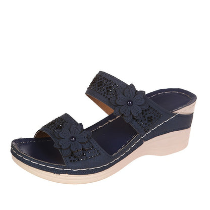 Bloem™️ Orthopädische Sommersandalen mit Absatz