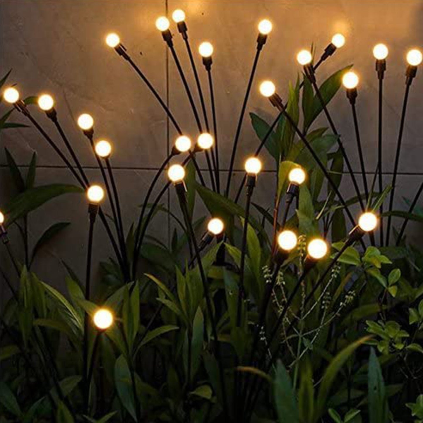 Solarbetriebene Glühwürmchenlichter