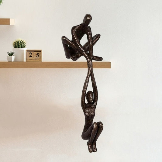 TogetherOne | Romantisches Paar Kunstskulptur