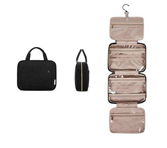 Doppellagige Reisetasche Organizer Schminktasche Reisetasche