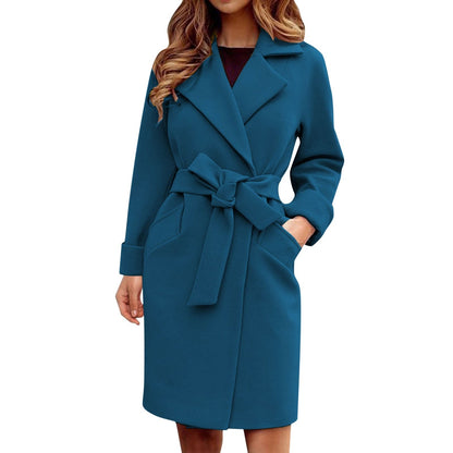 Jemina - Langer Trenchcoat Wintermantel