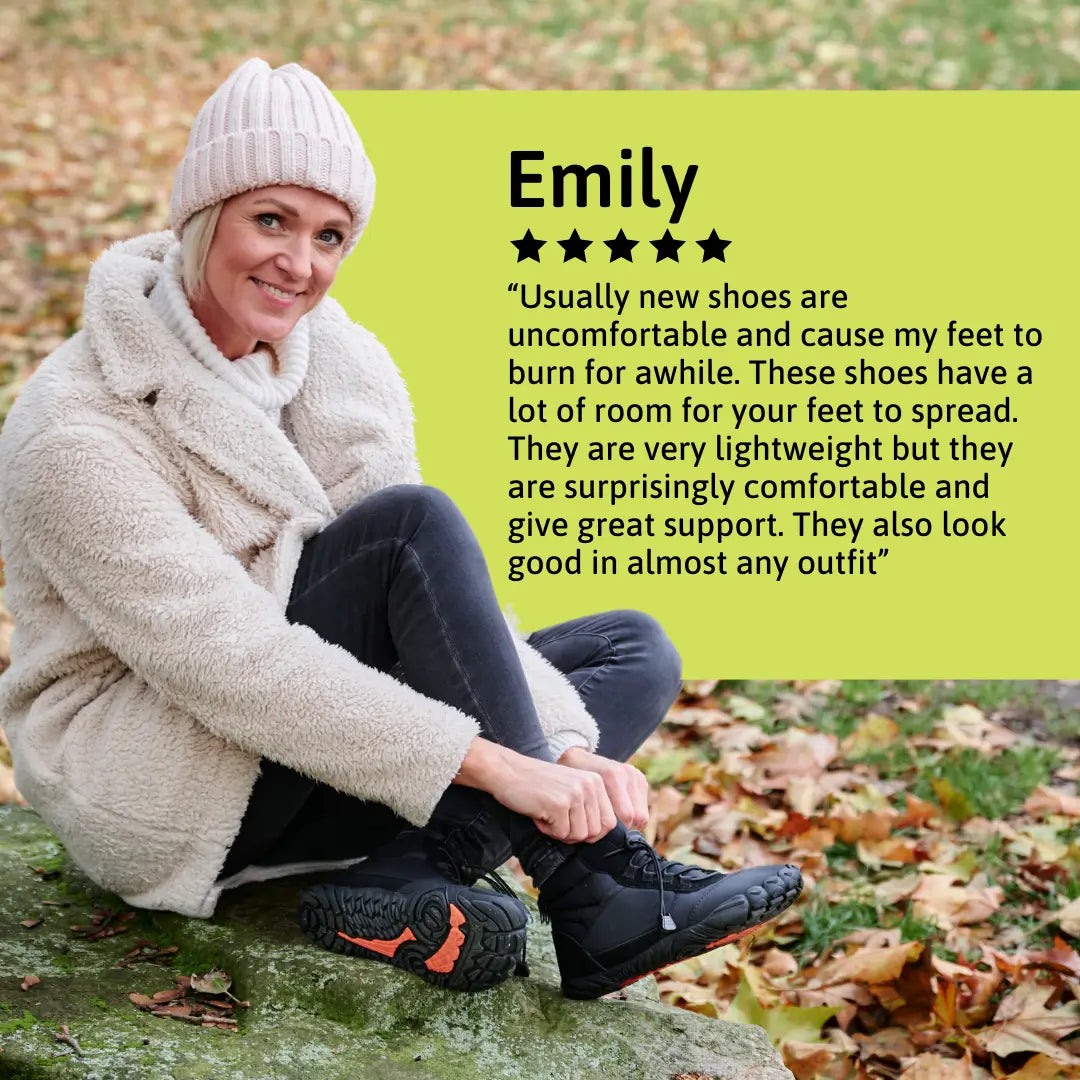 Arctic - Rutschfeste & wasserfeste Winter-Barefoot-Schuhe (Unisex)