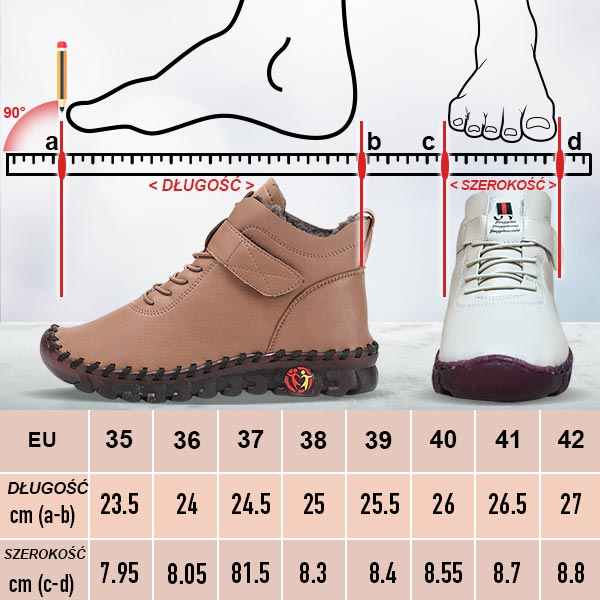 Warm und stylisch – Plüsch-Winterstiefel aus Leder