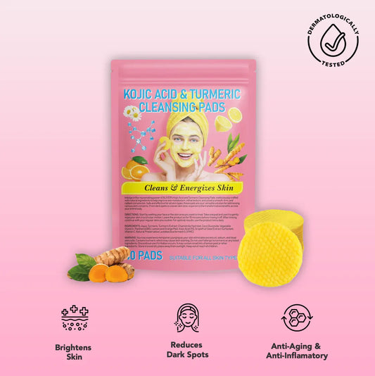 Velleara Kurkuma- & Kojicsäure-Pads | 40er Pack