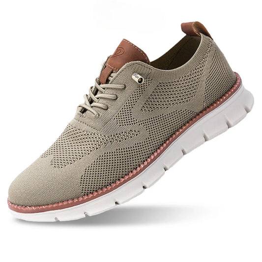 Wingtip Oxford Freizeitschuhe aus Leder