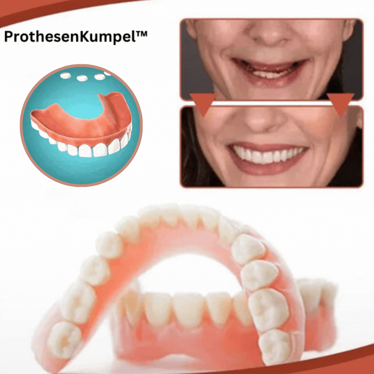ProthesenKumpel™ Lösung für ein selbstbewusstes Lächeln
