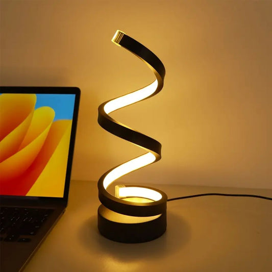 Jayma | Spirale dimmbare LED-Tischleuchte