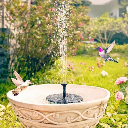 Ästhetischer Solarbrunnen für Garten und Balkon