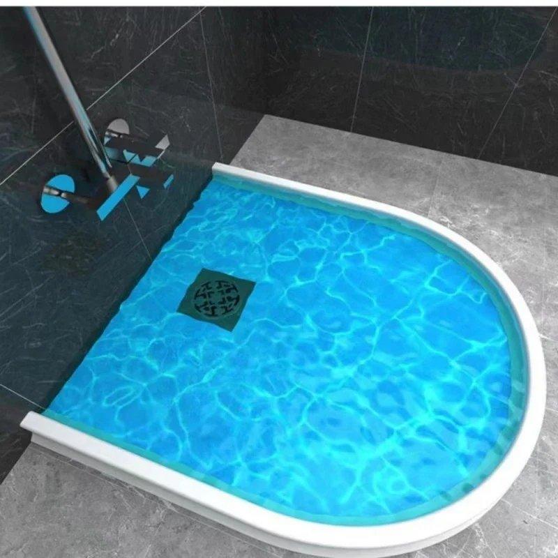 Flexible Wasserrückhaltebarriere für die Dusche – Einfache Installation
