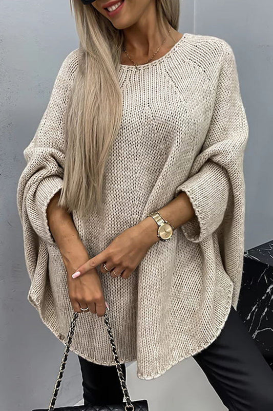 Chantal | Comfy Strickpulli mit Rundhalsausschnitt