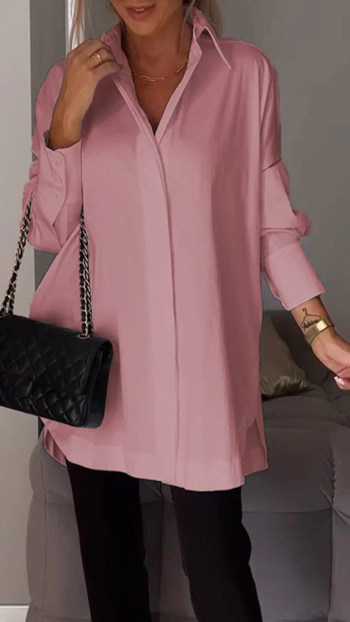 Lange Polo-Bluse