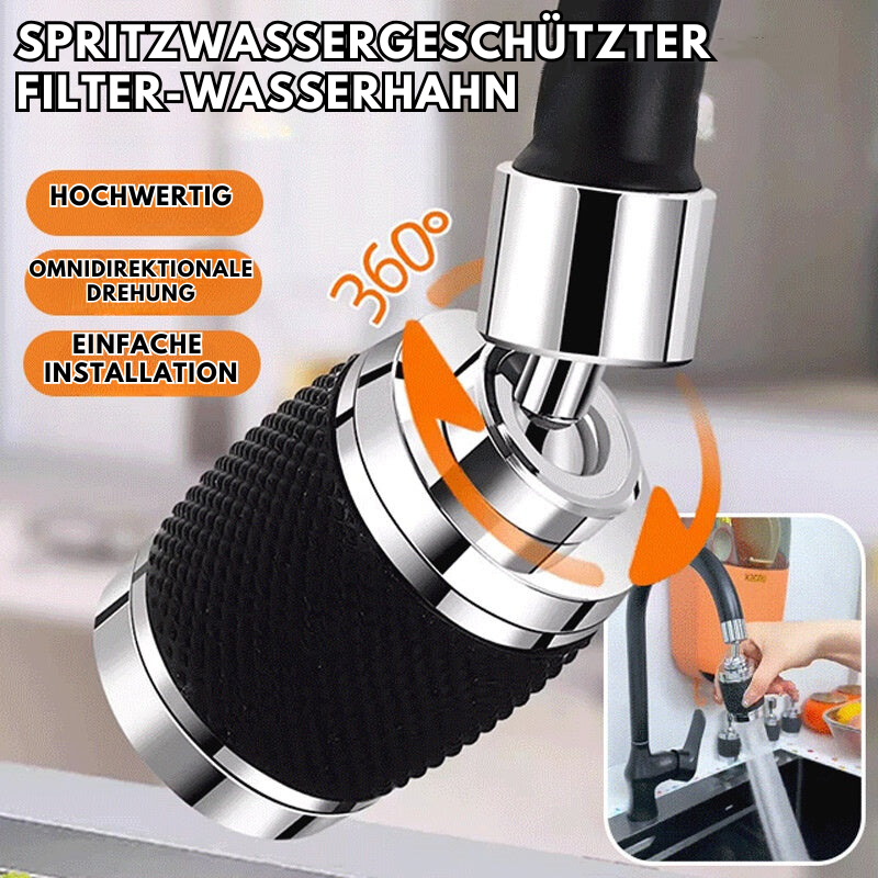 SchnellSpül™ 360° Rotierbare Wasserhahn-Aufsatz