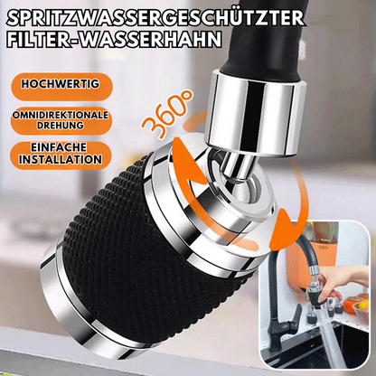 SchnellSpül™ 360° Rotierbare Wasserhahn-Aufsatz