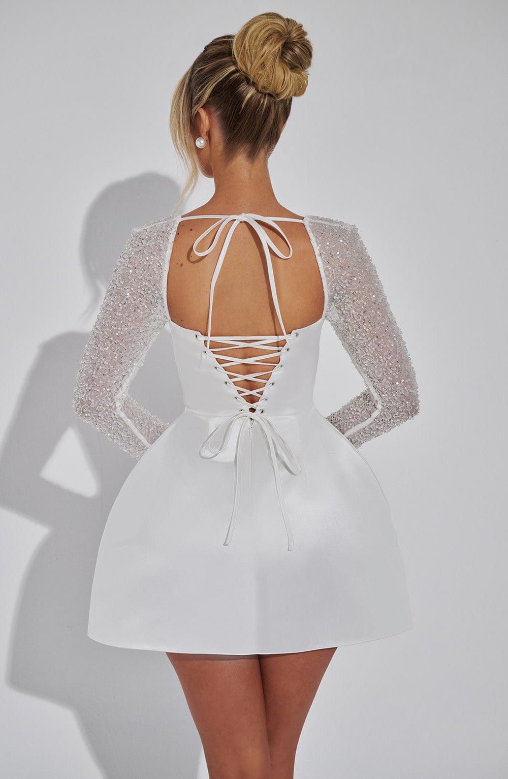 Dolly Mini Kleid - Elfenbein