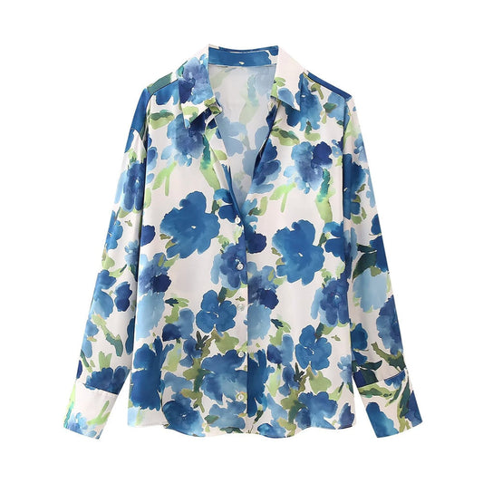 Kaely | Women's Flower Ölgemälde Lose Blüte