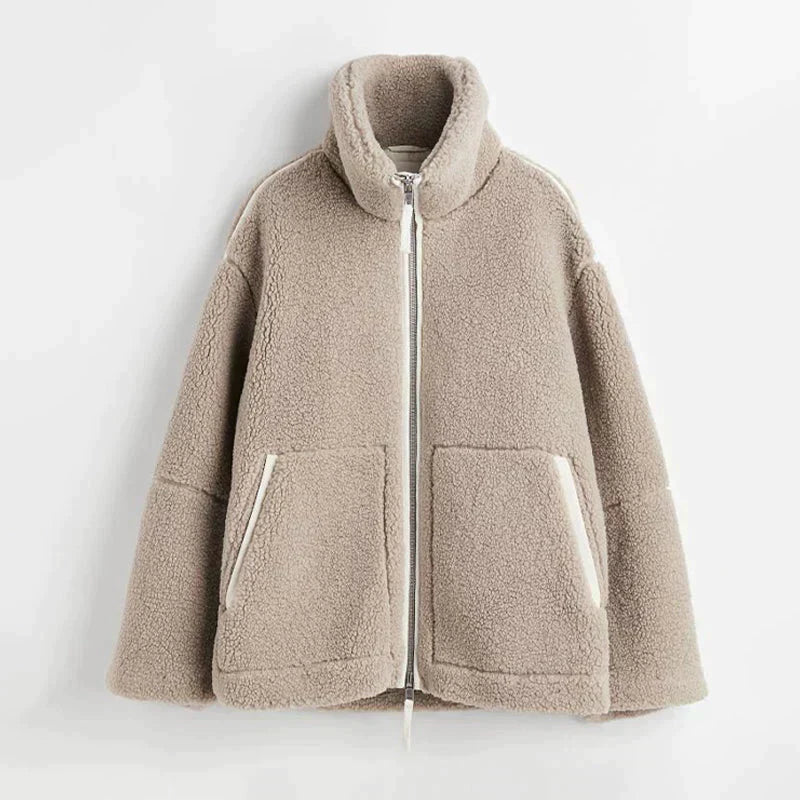 Mila | Cozy Teddy Jacket