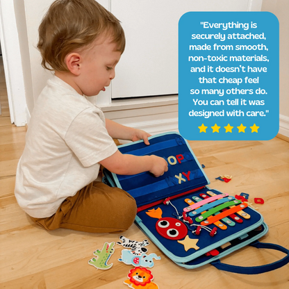 TibaToes™ Montessori-Spielbrett für Kleinkinder